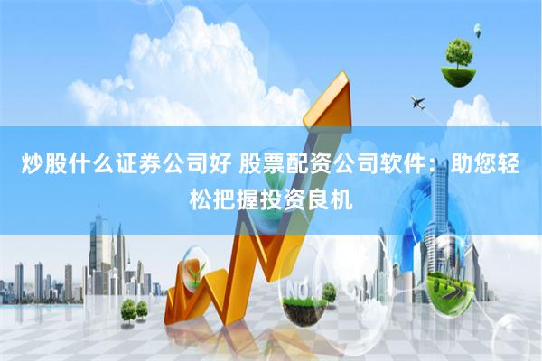 炒股什么证券公司好 股票配资公司软件：助您轻松把握投资良机